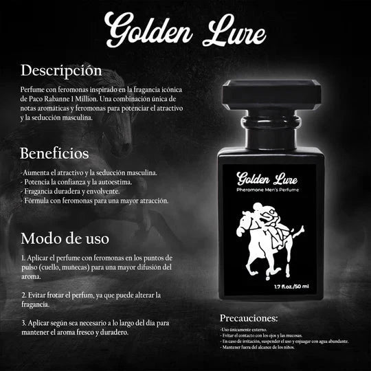 GOLDEN LURE - PERFUME CON FEROMONAS